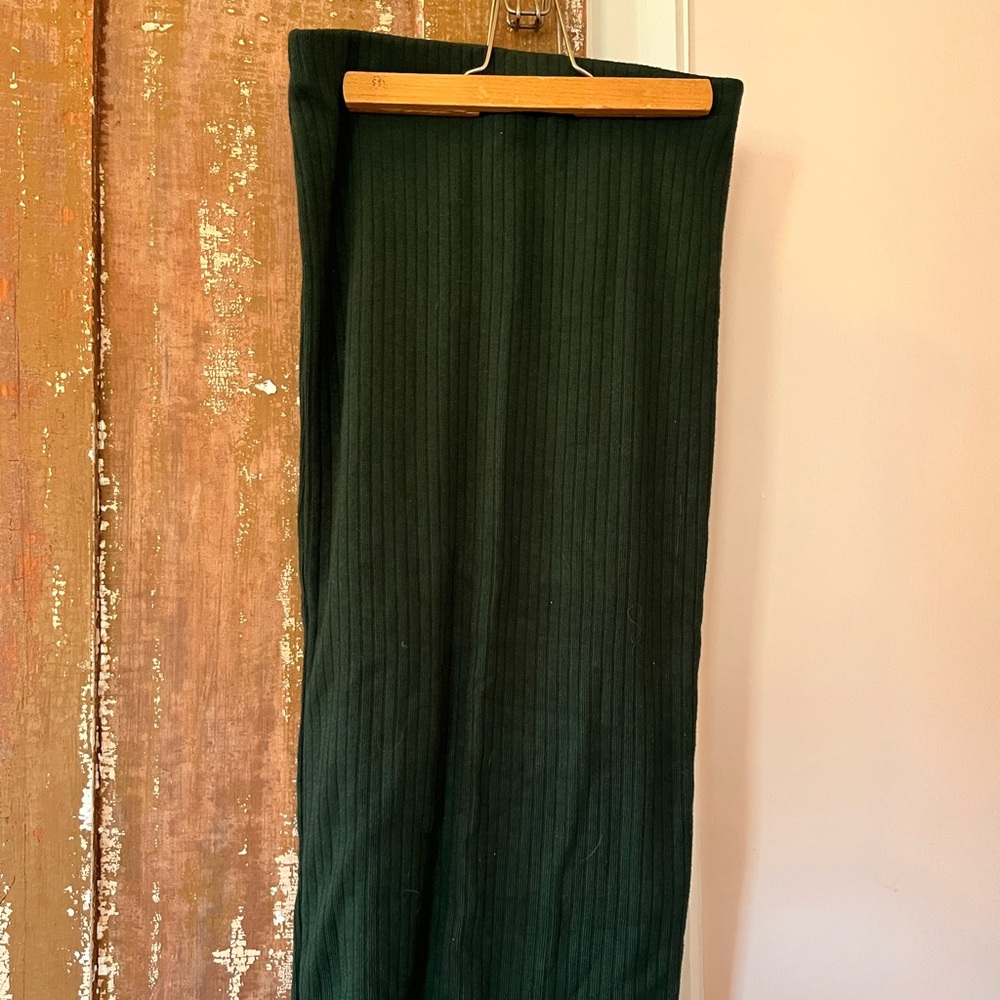 Zara Dark Green Pencil Skirt